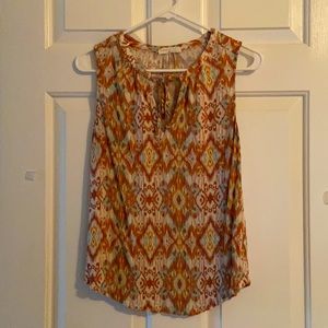 Love stitch tribal tank top